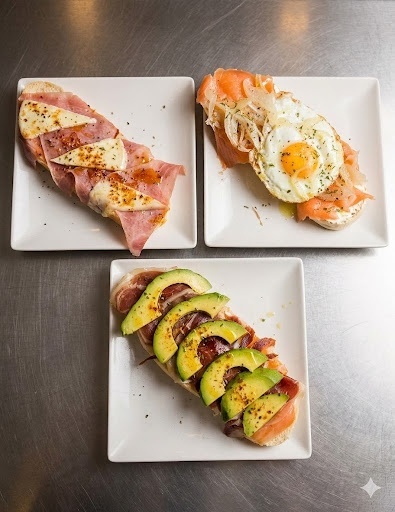 Trío de Tostadas